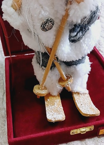 Beyaz Kış Temalı Noel Baba Biblosu - Görsel 3