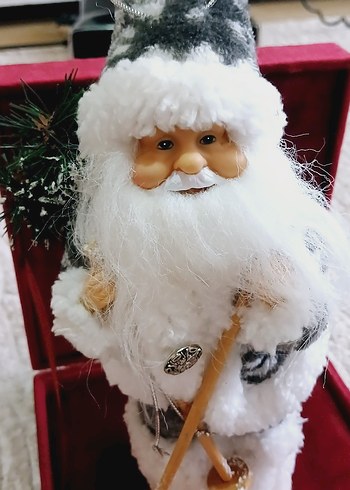 Beyaz Kış Temalı Noel Baba Biblosu - Görsel 4