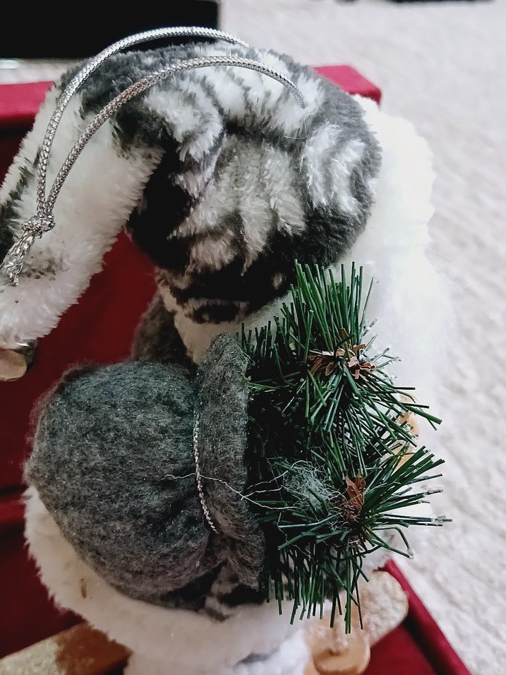 Beyaz Kış Temalı Noel Baba Biblosu - Görsel 5