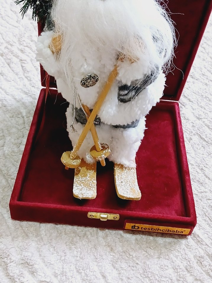 Beyaz Kış Temalı Noel Baba Biblosu - Görsel 2