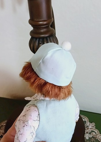 Mavi Pastel VİNTAGE PORSELEN BEBEK - Görsel 6