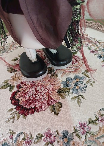 Bordo Karanlık Figürin ışıklı sesli - Görsel 7