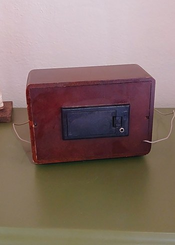 Kahverengi Ahşap Retro Müzik Sistemi - Görsel 5