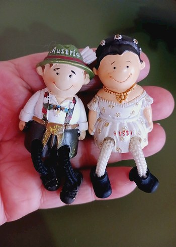 Renkli Geleneksel Figürler magnet - Görsel 6