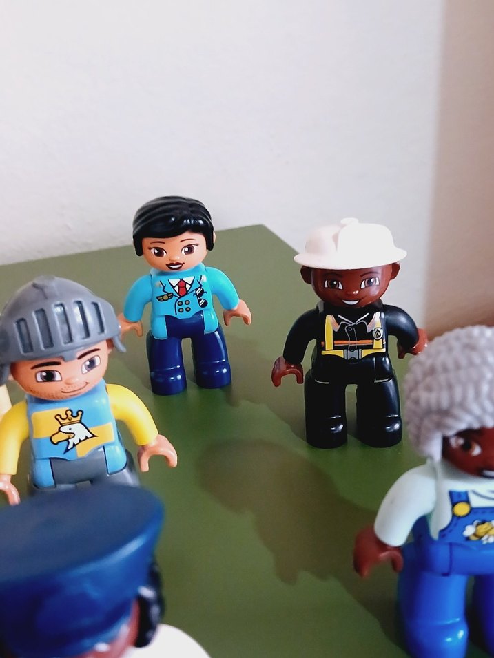 Renkli Lego Figür Seti - Görsel 5