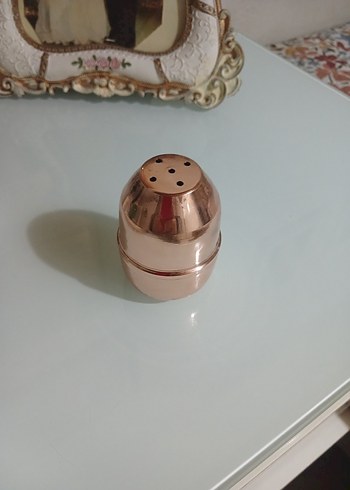 VİNTAGE BAKIR TUZLUK - Görsel 5