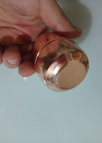 VİNTAGE BAKIR TUZLUK - Görsel 4