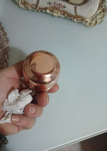 VİNTAGE BAKIR TUZLUK - Görsel 3