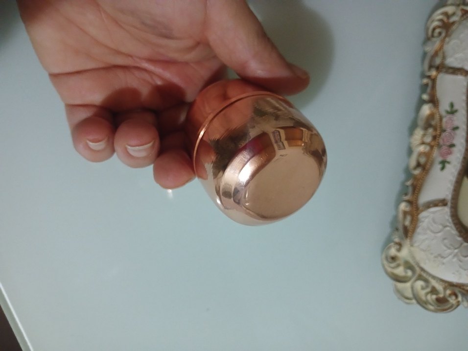 VİNTAGE BAKIR TUZLUK - Görsel 4