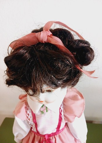 Pembe Elbiseli Pastel Bebek - Görsel 6