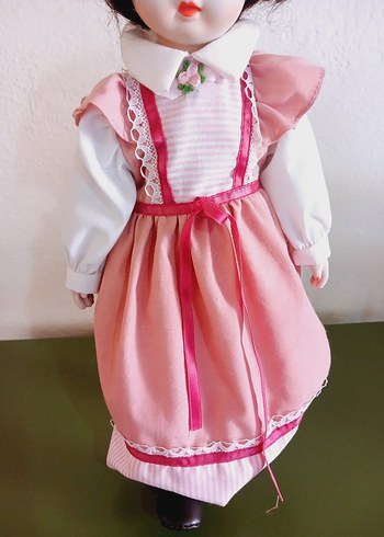 Pembe Elbiseli Pastel Bebek - Görsel 7