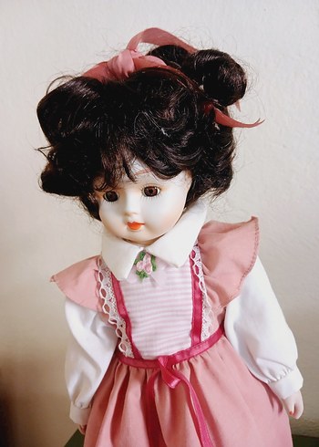 Pembe Elbiseli Pastel Bebek - Görsel 2