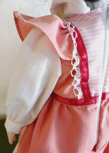 Pembe Elbiseli Pastel Bebek - Görsel 5