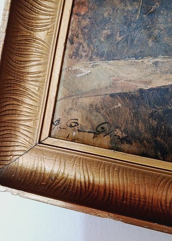 antika ipek taplo - Görsel 3