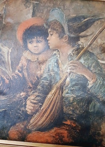 antika ipek taplo - Görsel 6