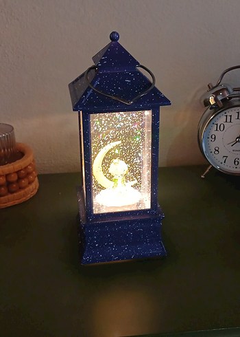 ışıklı çeşitli müzikli hareketli fener mumluk - Görsel 7