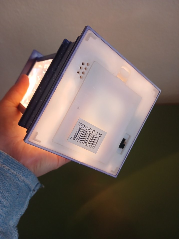 ışıklı çeşitli müzikli hareketli fener mumluk - Görsel 5