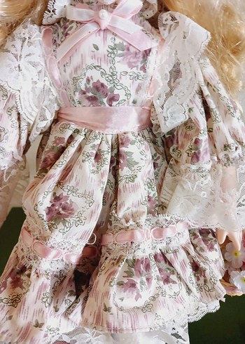 vintage porselen bebek 42 cm - Görsel 9