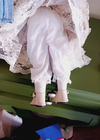 vintage porselen bebek 42 cm - Görsel 11