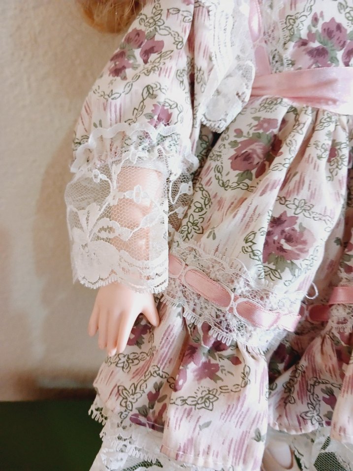 vintage porselen bebek 42 cm - Görsel 2