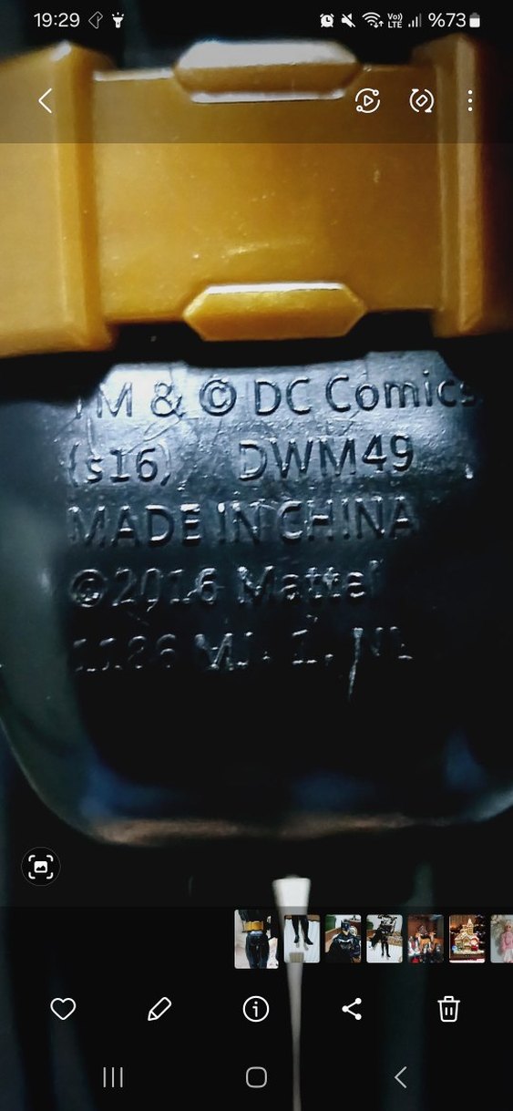 Siyah Batman Aksiyon Figürü 2016 - Görsel 4