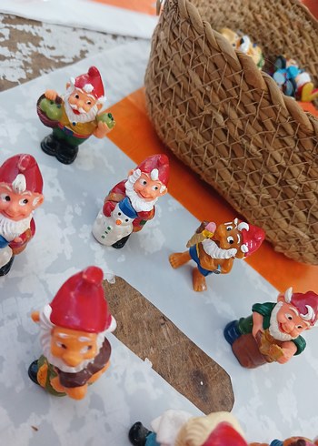 Renkli Cüce Figür Seti - Görsel 7