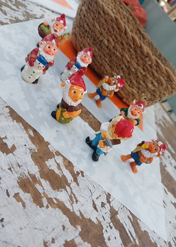 Renkli Cüce Figür Seti - Görsel 2