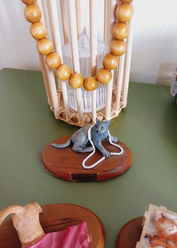 Pastel Renkli Evcil Hayvan Figürleri - Görsel 2