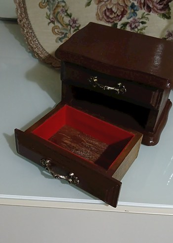VİNTAGE MOBİLYA TAKI KUTUSU - Görsel 5