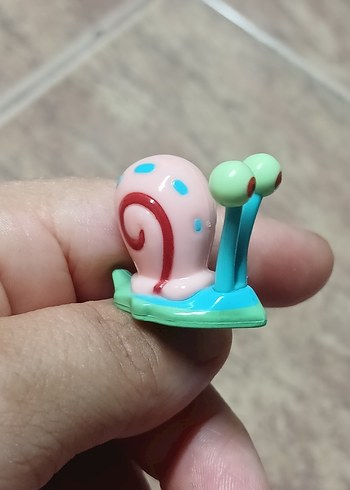 Pastel Renkli Mini Salyangoz Figürü KOLEKSİYONLUK