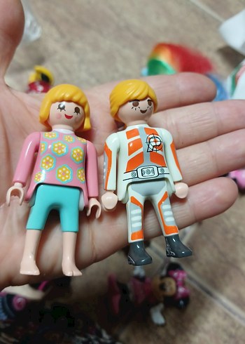 Beden Renkli Lego Figür Seti 7 parça görsellerde ki