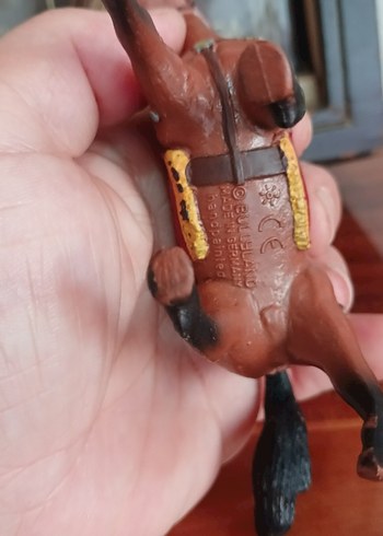 Beden Camel Renkli Atlı Figür ALMAM KOLEKSİYONLUK