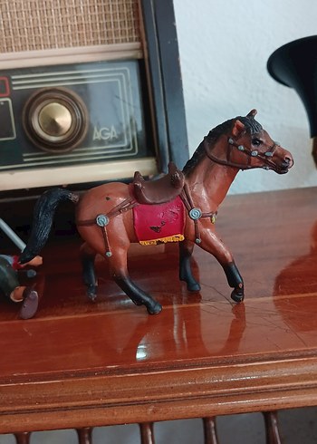 Beden Renk Camel Renkli Atlı Figür ALMAM KOLEKSİYONLUK