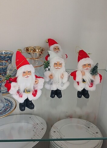 American Vintage 4 lü Noel baba biblo