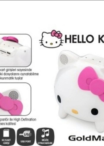 Diğer GoldMaster Hello Kitty hoparlör