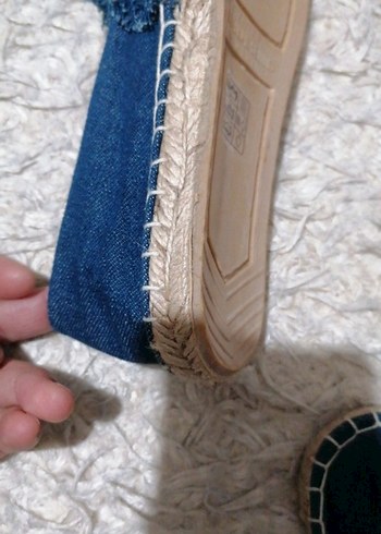Denim Lacivert Espadril - Görsel 4