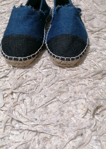 Denim Lacivert Espadril - Görsel 2