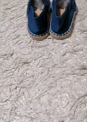 Denim Lacivert Espadril - Görsel 11