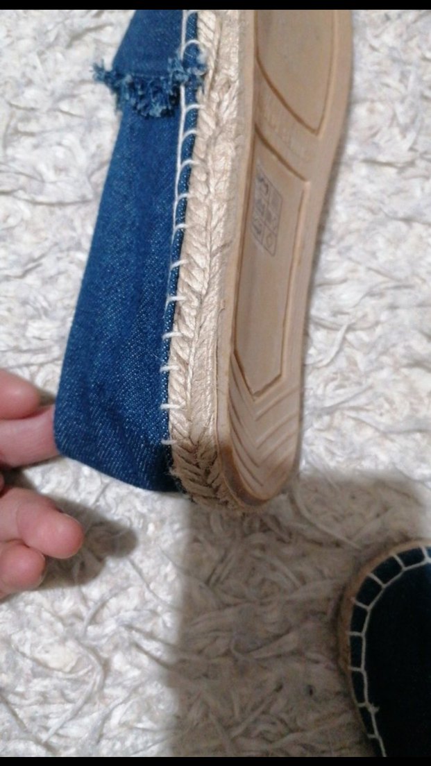 Denim Lacivert Espadril - Görsel 5