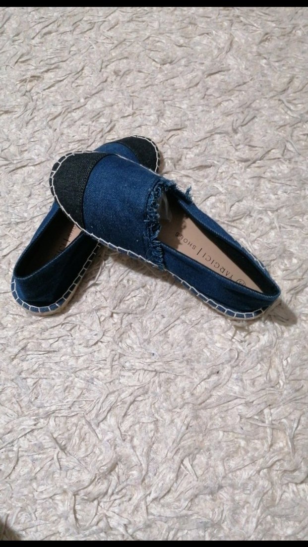 Denim Lacivert Espadril - Görsel 3
