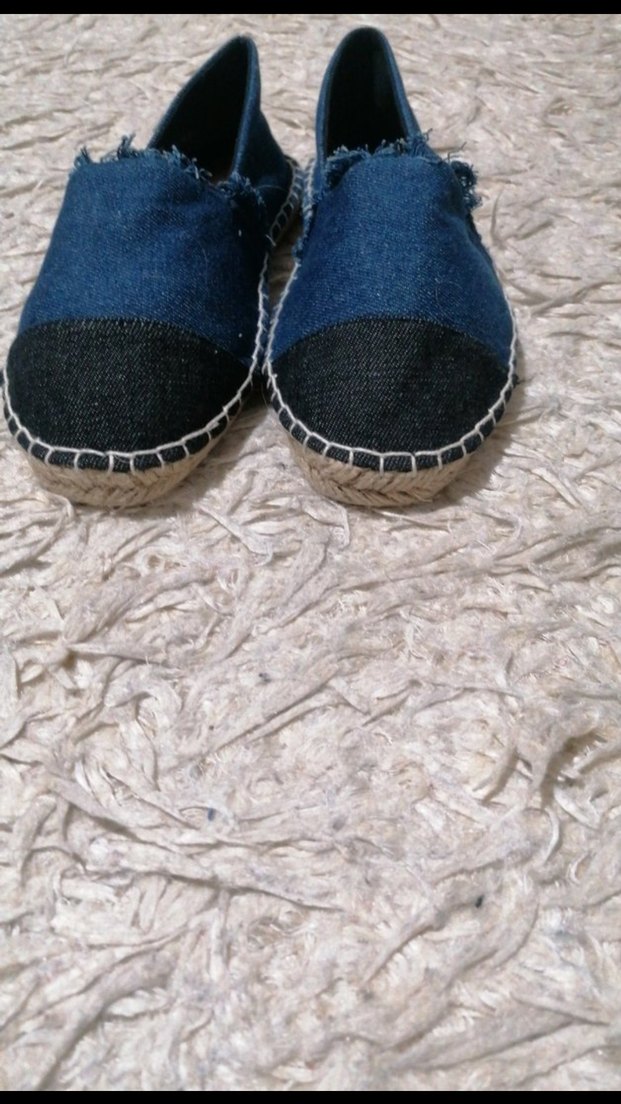 Denim Lacivert Espadril - Görsel 2