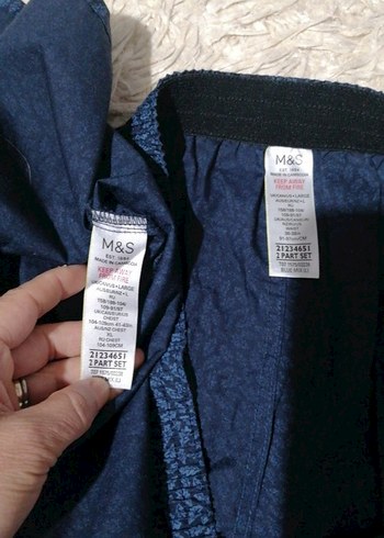 Gri M&S Erkek pijama takımı - Görsel 4