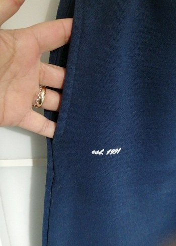 Kadın Lacivert Rahat Kesim Eşofman Altı - Görsel 12