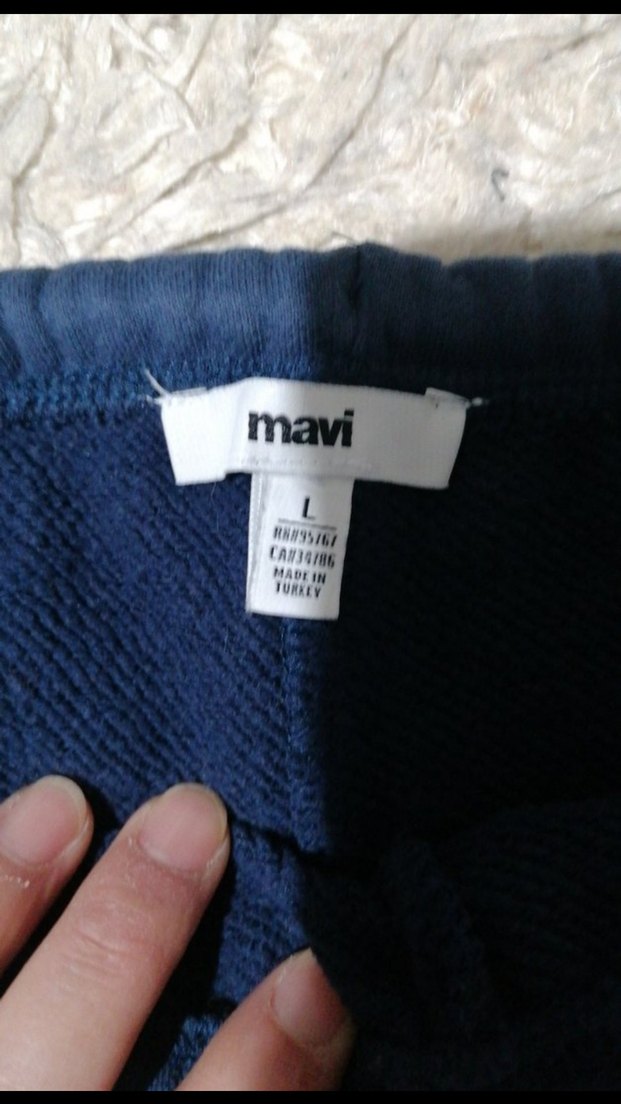 Kadın Lacivert Rahat Kesim Eşofman Altı - Görsel 5