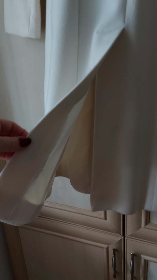 Adil Işık xs kemik renk Kadın Kışlık Manto - Görsel 4