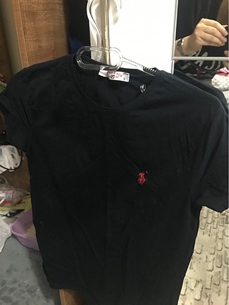 polo siyah tişört