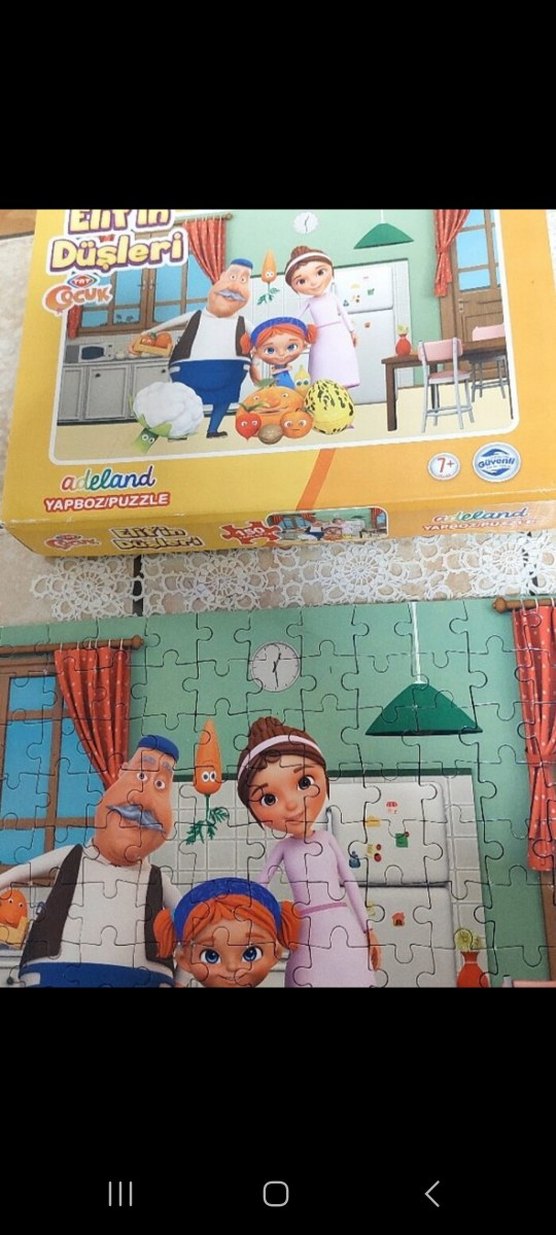 Yapboz Elifin Düşleri 7.8 yas - Görsel 2