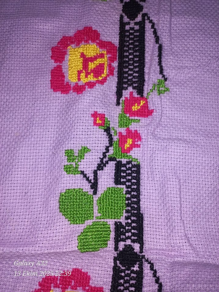 Etamin İşlemeli Seccade - Görsel 4