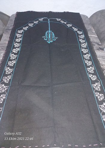 Etamin İşlemeli Seccade El emeğidir - Görsel 7