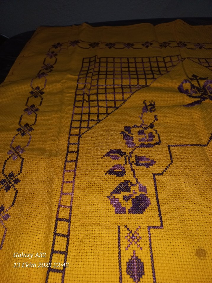 Etamin İşlemeli Seccade - Görsel 5